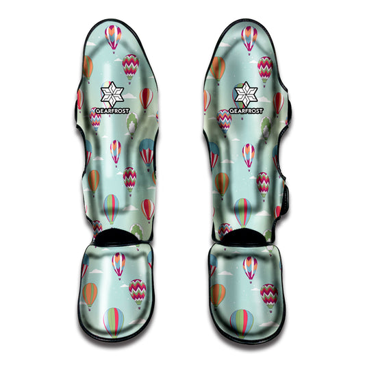 Hot Air Balloon Pattern Print Muay Thai Shin Guard