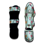 Hot Air Balloon Pattern Print Muay Thai Shin Guard