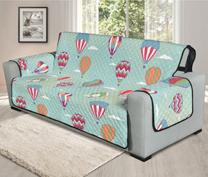 Hot Air Balloon Pattern Print Oversized Sofa Protector