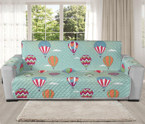 Hot Air Balloon Pattern Print Oversized Sofa Protector