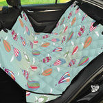 Hot Air Balloon Pattern Print Pet Car Back Seat Cover