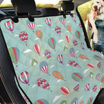 Hot Air Balloon Pattern Print Pet Car Back Seat Cover