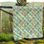Hot Air Balloon Pattern Print Quilt