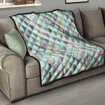 Hot Air Balloon Pattern Print Quilt