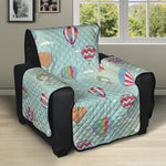 Hot Air Balloon Pattern Print Recliner Protector