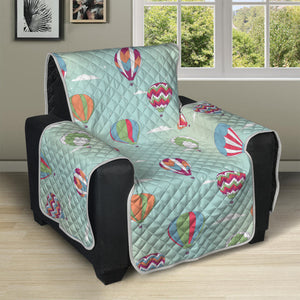 Hot Air Balloon Pattern Print Recliner Protector