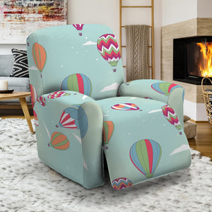 Hot Air Balloon Pattern Print Recliner Slipcover