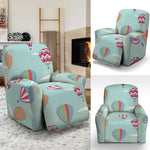 Hot Air Balloon Pattern Print Recliner Slipcover