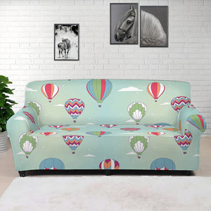 Hot Air Balloon Pattern Print Sofa Cover