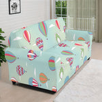 Hot Air Balloon Pattern Print Sofa Cover