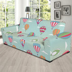 Hot Air Balloon Pattern Print Sofa Slipcover