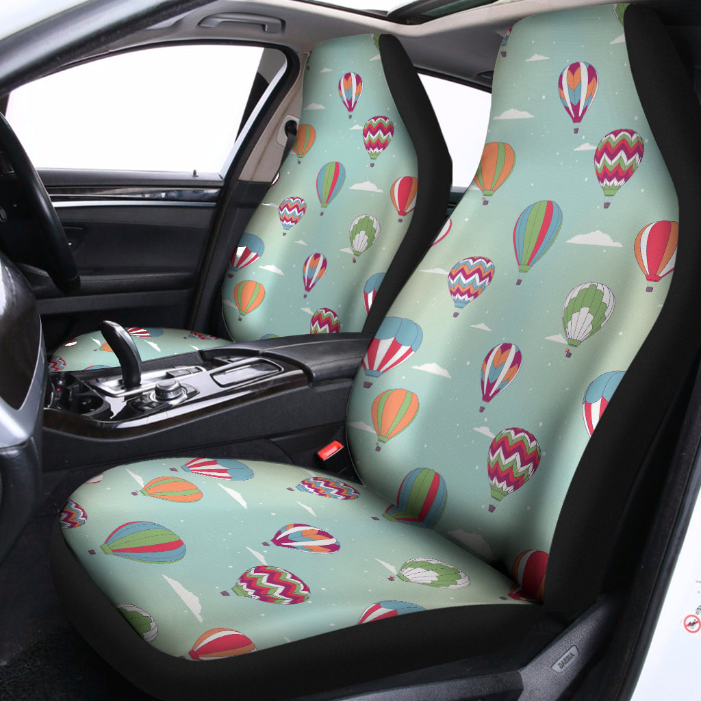 Hot Air Balloon Pattern Print Universal Fit Car Seat Covers