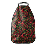 Hot Chili Peppers Pattern Print Car Seat Organizers