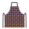 Hot Dog And Hamburger Pattern Print Apron