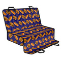 Hot Dog And Hamburger Pattern Print Pet Car Back Seat Cover