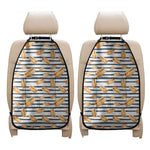 Hot Dog Striped Pattern Print Car Seat Organizers