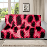 Hot Pink And Black Cheetah Print Futon Protector