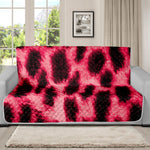 Hot Pink And Black Cheetah Print Futon Protector