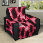 Hot Pink And Black Cheetah Print Recliner Protector