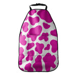 Hot Pink And White Cow Print Car Seat Organizers