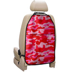 Hot Pink Camouflage Print Car Seat Organizers