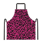 Hot Pink Leopard Print Apron