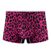 Hot Pink Leopard Print Men's Boxer Briefs