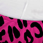 Hot Pink Leopard Print Sofa Cover