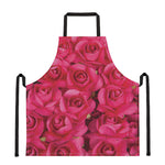 Hot Pink Rose Print Apron