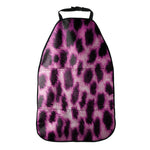 Hot Purple And Black Cheetah Print Car Seat Organizers