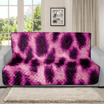 Hot Purple And Black Cheetah Print Futon Protector