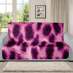 Hot Purple And Black Cheetah Print Futon Protector