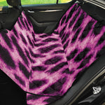 Hot Purple And Black Cheetah Print Pet Car Back Seat Cover