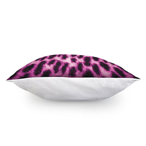 Hot Purple And Black Cheetah Print Pillow Cover