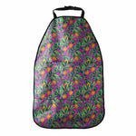 Hot Purple Pineapple Pattern Print Car Seat Organizers