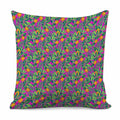 Hot Purple Pineapple Pattern Print Pillow Cover