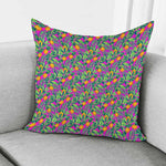 Hot Purple Pineapple Pattern Print Pillow Cover