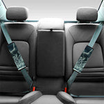 Howling Snowy Wolf Painting Print Car Seat Belt Covers