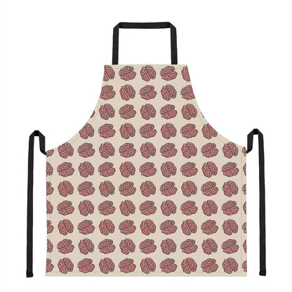 Human Brain Pattern Print Apron