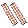 Human Brain Pattern Print Car Seat Belt Covers