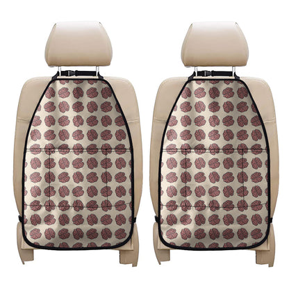 Human Brain Pattern Print Car Seat Organizers