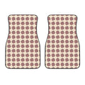 Human Brain Pattern Print Front Car Floor Mats
