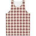 Human Brain Pattern Print Men's Tank Top