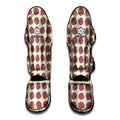 Human Brain Pattern Print Muay Thai Shin Guards