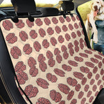 Human Brain Pattern Print Pet Car Back Seat Cover