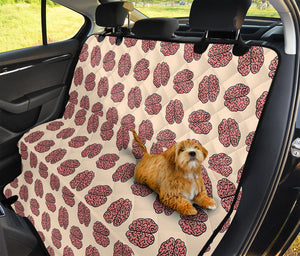 Human Brain Pattern Print Pet Car Back Seat Cover