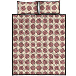 Human Brain Pattern Print Quilt Bed Set