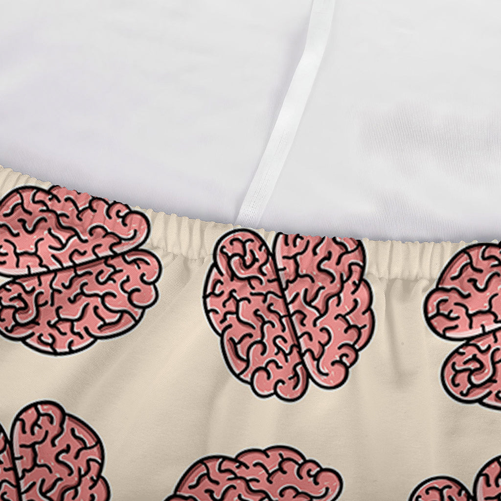 Human Brain Pattern Print Sofa Cover