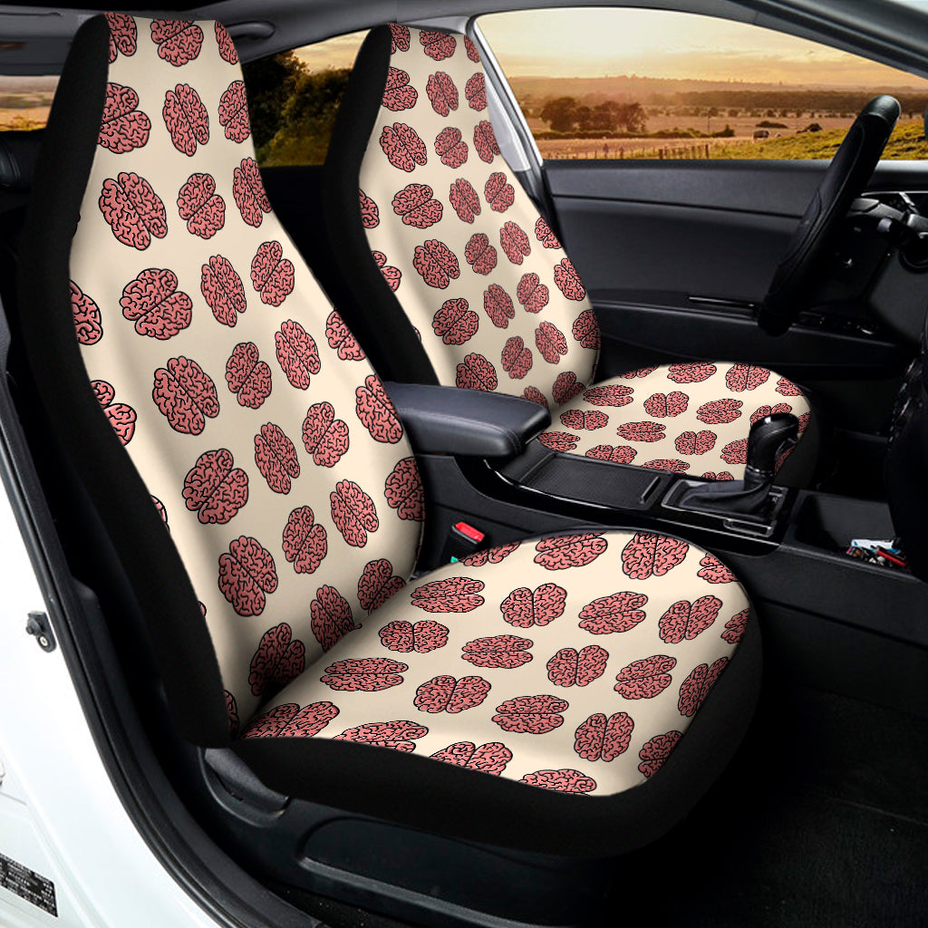 Human Brain Pattern Print Universal Fit Car Seat Covers