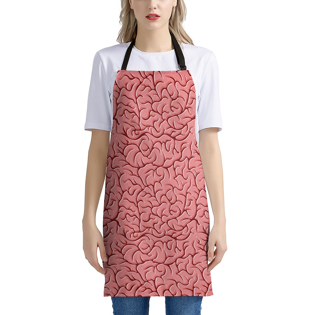 Human Brain Print Apron